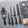 Set de cuchillos negro cerillo - Imagen 4