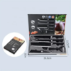 Set de cuchillos negro cerillo - Imagen 3